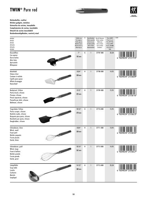 Scarica catalogo PDF - AF coltelli