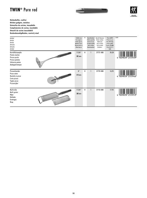 Scarica catalogo PDF - AF coltelli