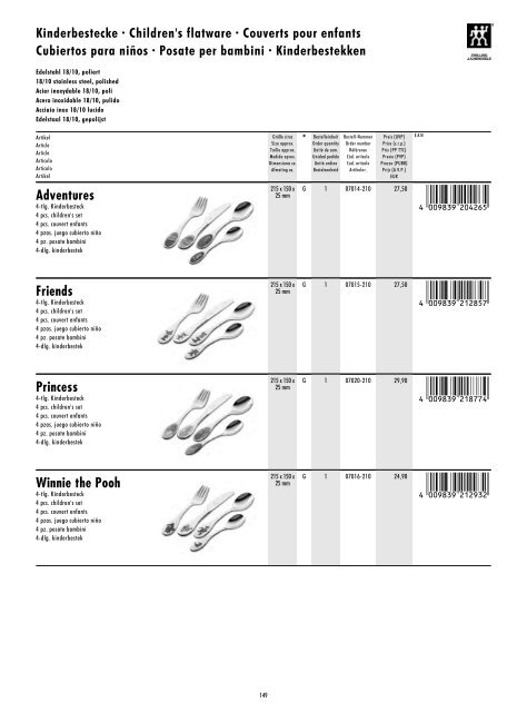 Scarica catalogo PDF - AF coltelli