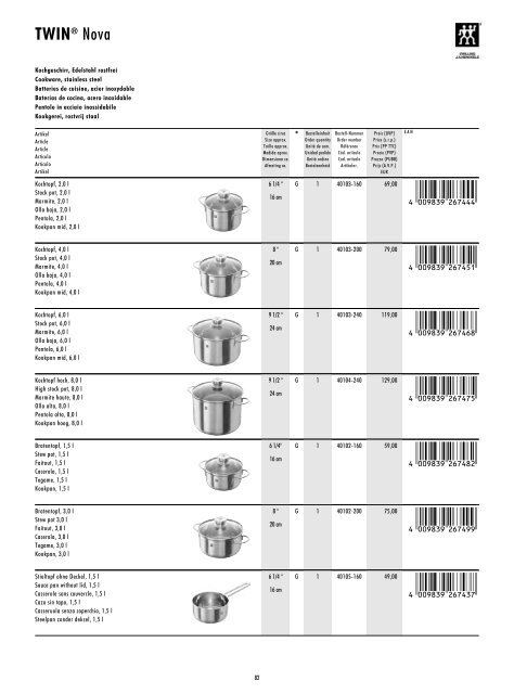 Scarica catalogo PDF - AF coltelli