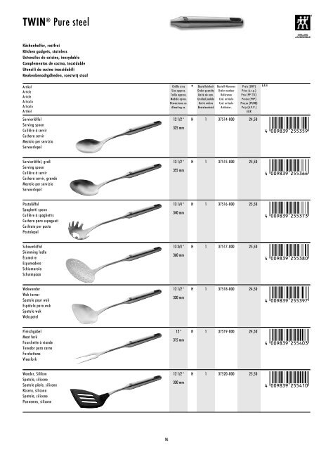 Scarica catalogo PDF - AF coltelli