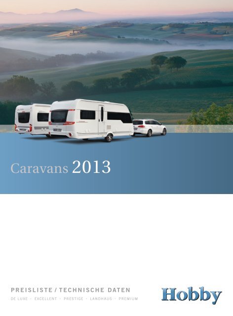 Preisliste 2013 - Hobby Caravan