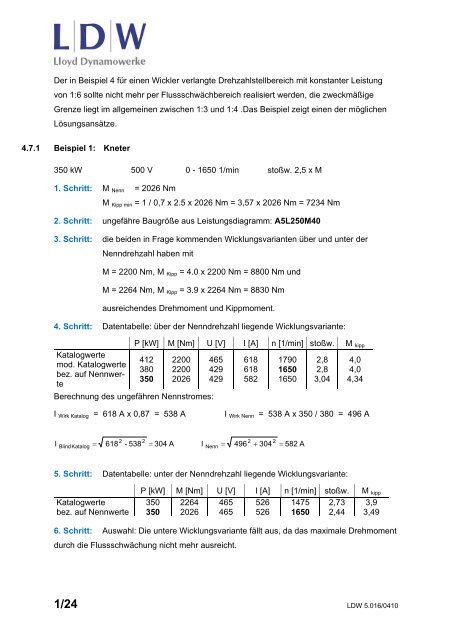 Katalog Kompakt-Asynchronmotoren (PDF | 5.434 kb) - Lloyd ...