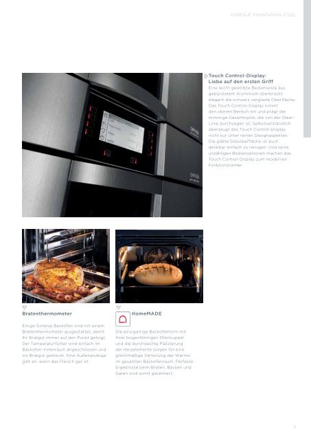 Pdf Katalog: Gorenje Einbaugeräte 2012