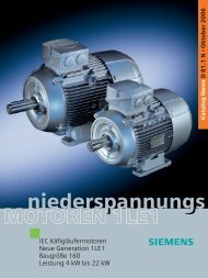 Niederspannungs- motoren