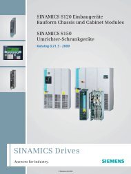 SINAMICS S120 Einbaugeräte - Ariseindia.co.in