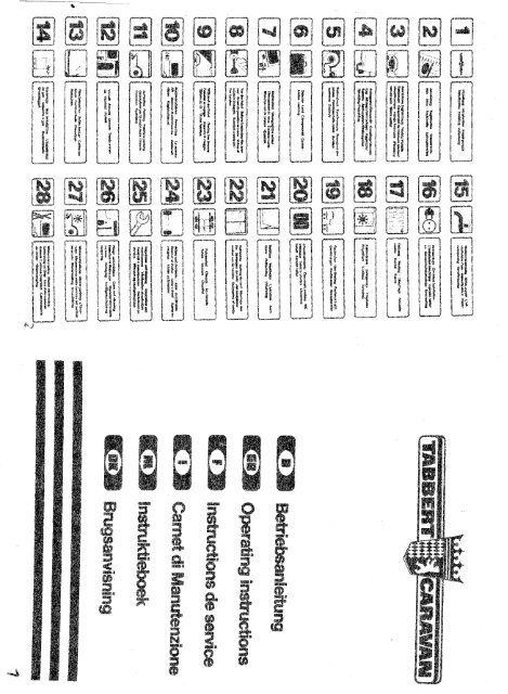 Tabbert Comtesse Stromlaufplan