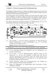 Aufgaben - Schaltungsdesign - Linearregler - Schaltreger - Kühlkörper