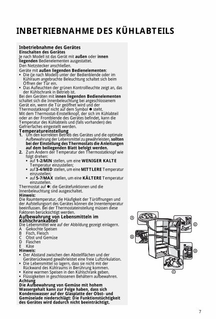 Gebrauchsanweisung KRA 2510 Optima - Bauknecht-mam.ch