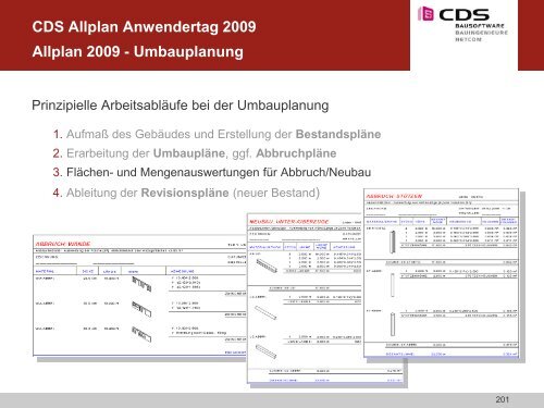 Allplan 2009 - Basis und Architektur - CDS Sieber AG