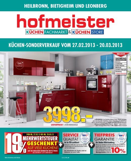 Download - Hofmeister Küchen-Fachmarkt