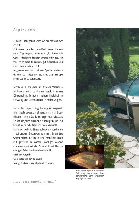 Riviera Pool Portable Spas Katalog - Wellness und Fun ...