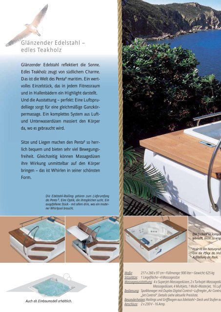 Riviera Pool Portable Spas Katalog - Wellness und Fun ...