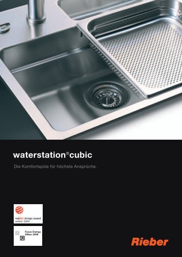 Rieber waterstation cubic