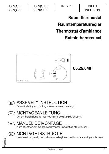 tb0033-0_montage instructie thermostaat 0629048_gb_de_fr_nl