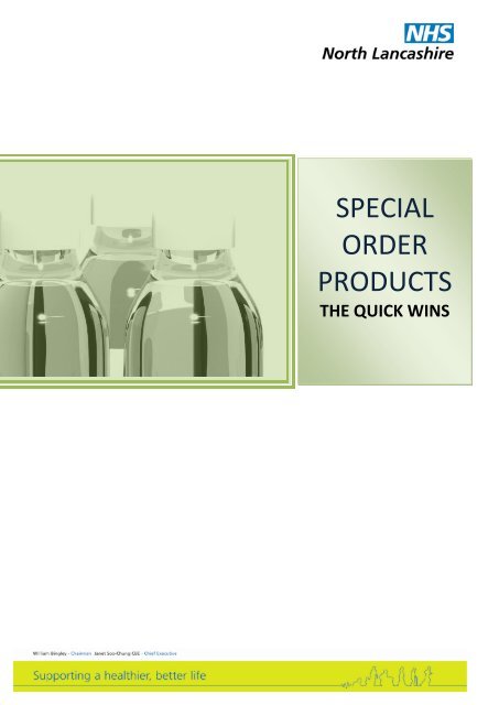 Special Order Products Fi Holding Page