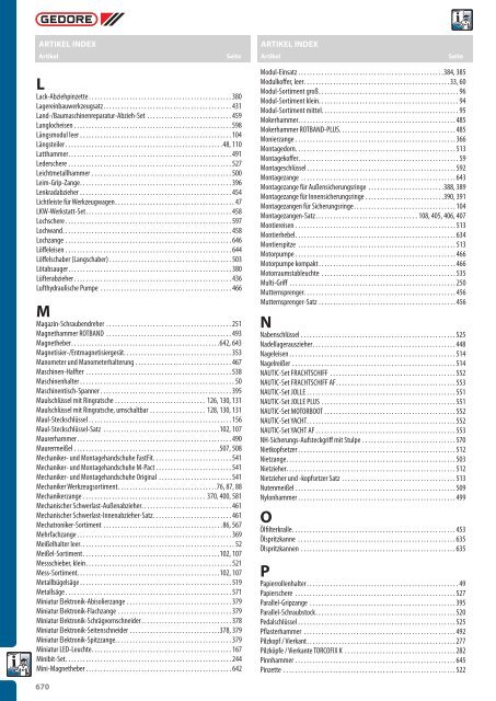 ore.com PREISKATALOG 2012 PREISKATALOG