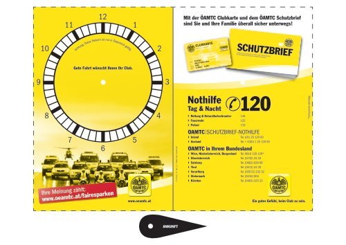 Parkuhr zum Ausdrucken (pdf) - Öamtc