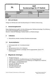 SOP Sondenanlage für CT-Sellink - Institut für Radiologie ...