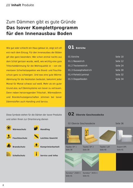Katalog Innenausbau Boden - Cassens