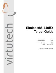 Simics x86-440BX Target Guide