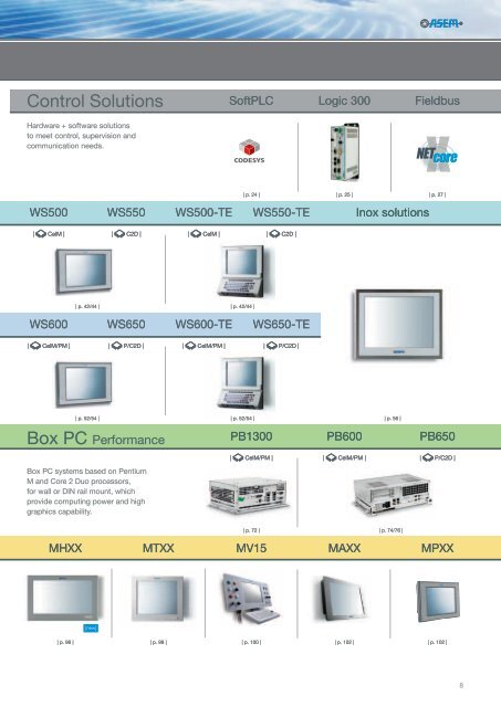 INDUSTRIAL AUTOMATION PRODUCT GUIDE 2012 - Asem