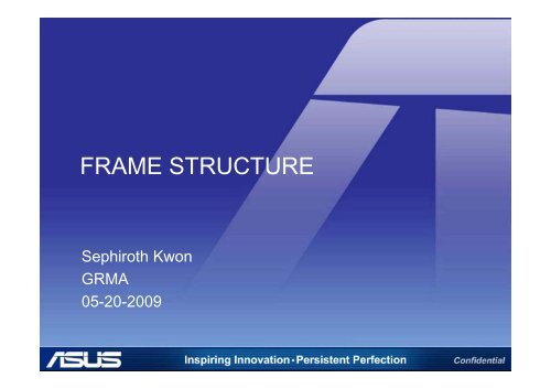 FRAME STRUCTURE