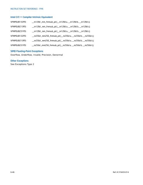 Intel® Architecture Instruction Set Extensions Programming Reference