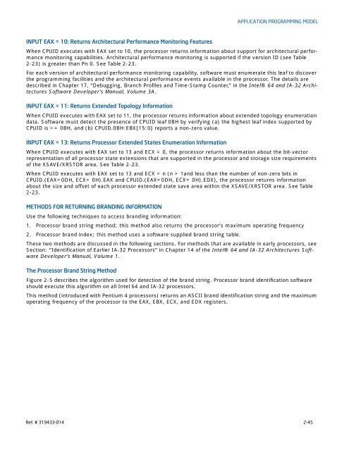 Intel® Architecture Instruction Set Extensions Programming Reference