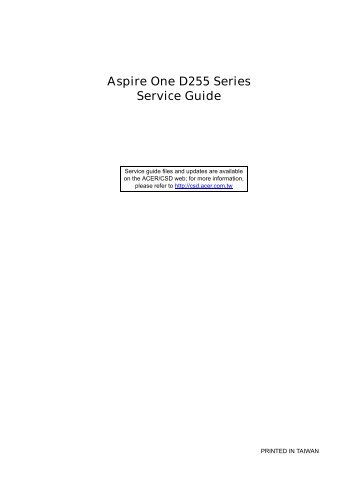 Aspire One D255 Series_SG - VideoTesty.pl