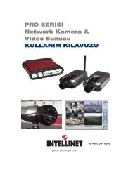 İçindekiler - INTELLINET Network Camera