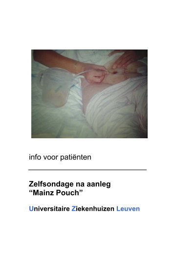 zelfsondage Mainz Pouch - UZ Leuven