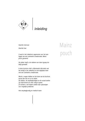 Mainz pouch - UZ Leuven