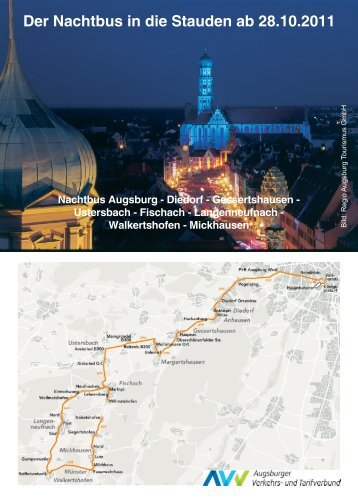 Der Nachtbus in die Stauden ab 28.10.2011 - AVV Augsburger ...