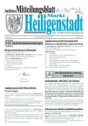 Mitteilungsblatt Nr. 2 vom 28.01.2013 - Markt Heiligenstadt