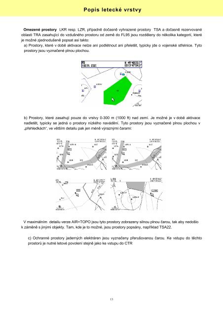 letecká mapa české republiky, slovenska a maďarska - Garmin