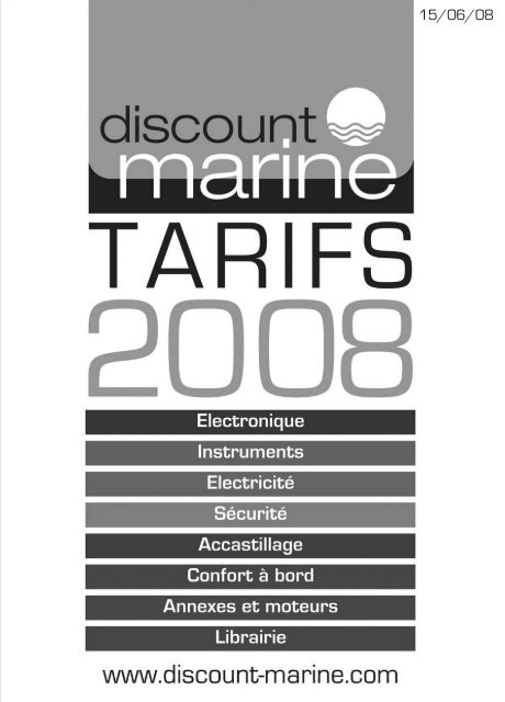 Tarifs - Discount Marine