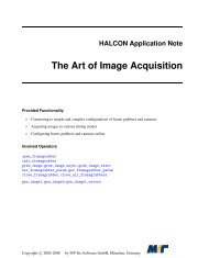 Image Acquisition - MVTec Software GmbH