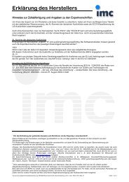 Exporterklärung 2012 Rev. 3 - imc Meßsysteme GmbH