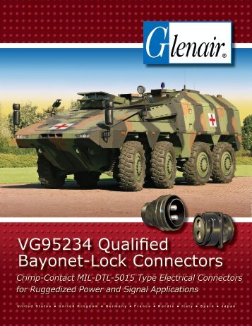 VG95234 Qualified Bayonet-Lock Connectors - Glenair, Inc.