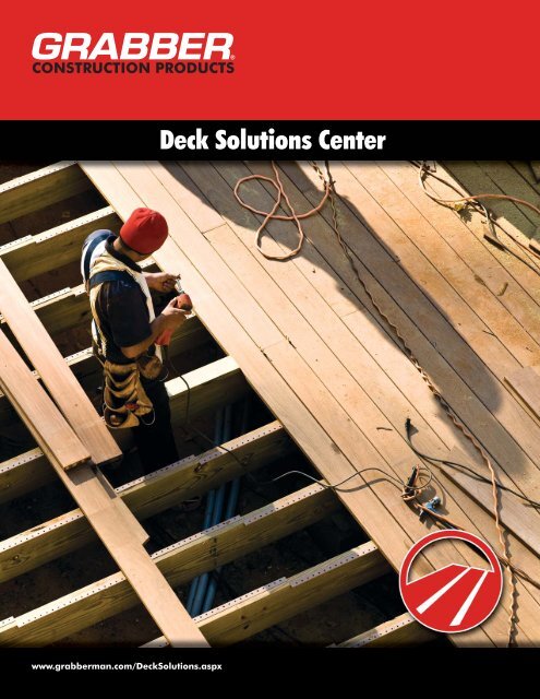 Deck Solutions Center - Grabber Construction Products