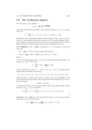 5.9 Die Graßmann-Algebra