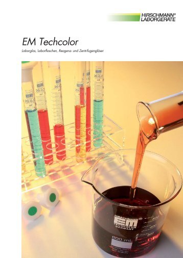 EM Techcolor Laborglas, Laborflaschen, Reagenz - Catalogus.de
