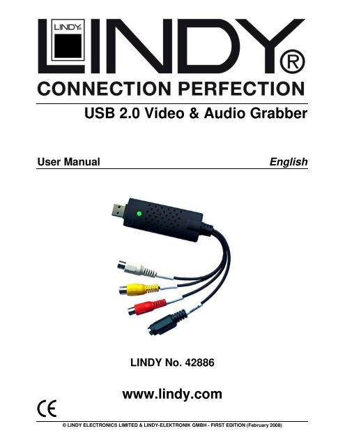 USB 2.0 Video & Audio Grabber - ARP