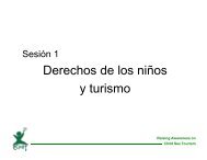 Derechos de los niños y turismo turismo - ECPAT International