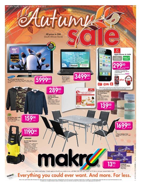 Valid From Tuesday 10 April To Monday 16 - Makro