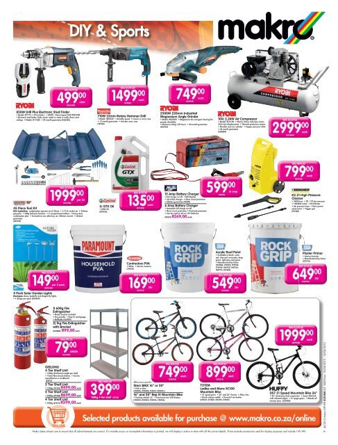 Valid From Tuesday 10 April To Monday 16 - Makro