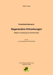 (KC6) Degenerative Erkrankungen - Radionik Verlag