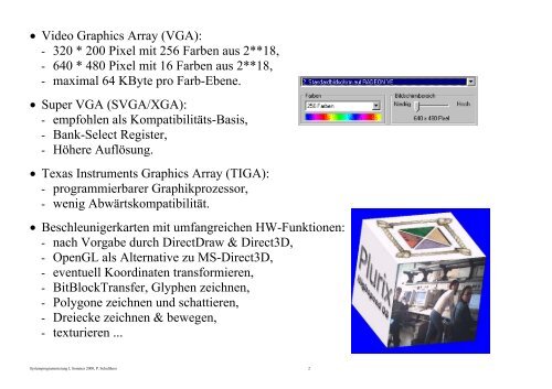 MDA CGA EGA Hercules SVGA TIGA Windows ...