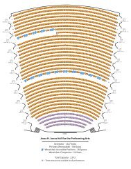 Jones Hall Houston Seating Chart